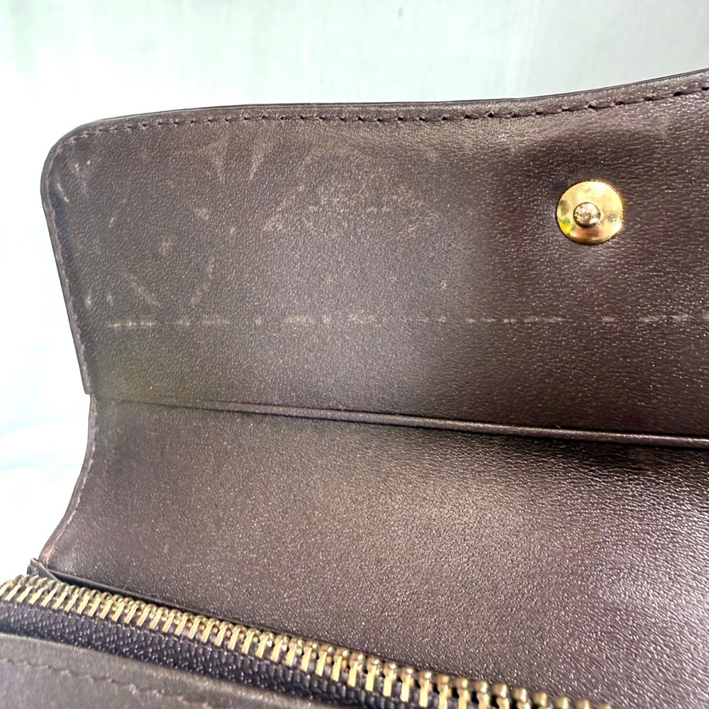 Margaret Howell Idea NWD Leather Long Zip-Around Wallet Cognac Tan‎ - Picture 13 of 14